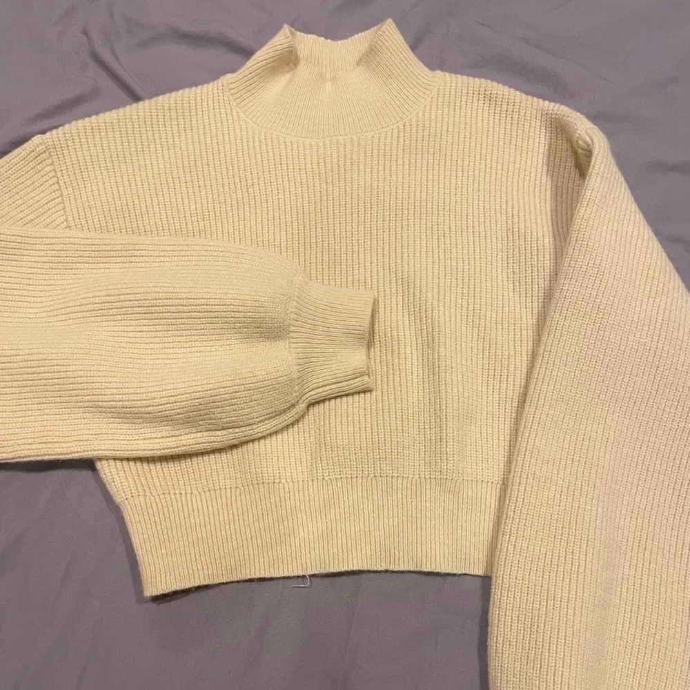 cropped sweater